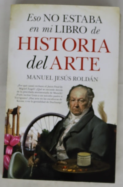 Eso no estaba en mi libro de historia del arte