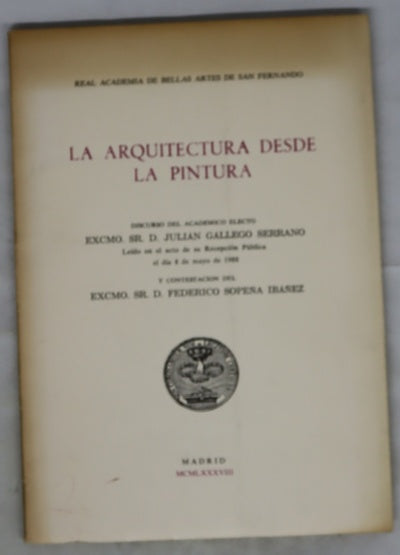 La arquitectura desde la pintura