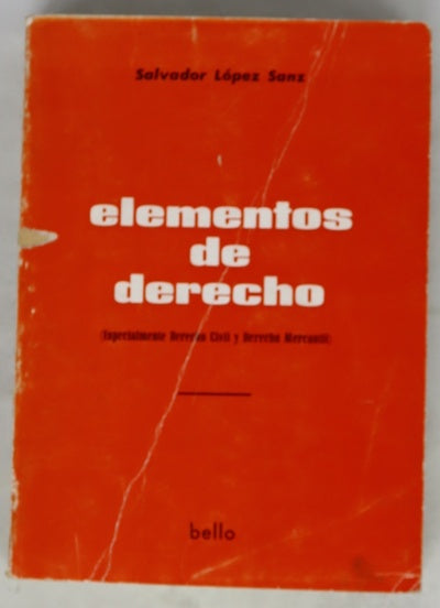 Elementos de Derecho (Especialmente Derecho Civil y Derecho mercantil)