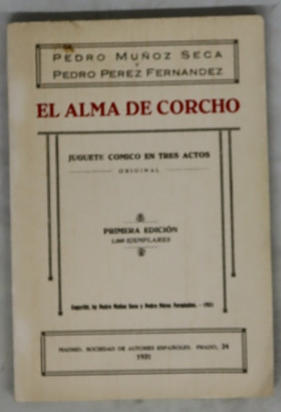 El alma de corcho