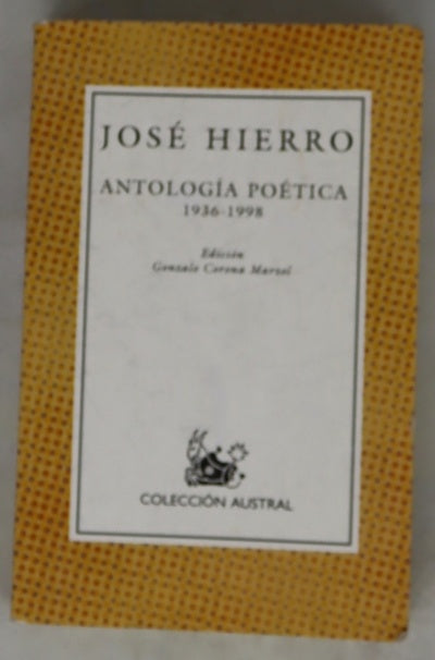 Antología poética 1936-1998
