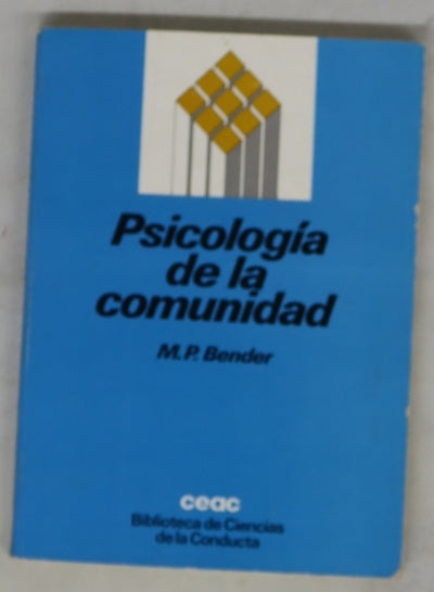Psicologìa de la comunidad