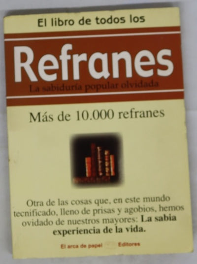El libro de todos los refranes