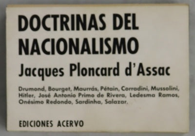 Doctrinas del nacionalismo