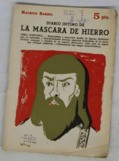 Diario íntimo de la máscara de hierro obra completa