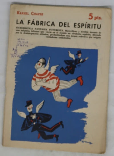 La fábrica del espíritu humorística fantasía futurista