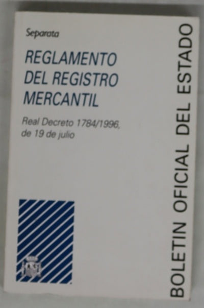 Reglamento del Registro Mercantil