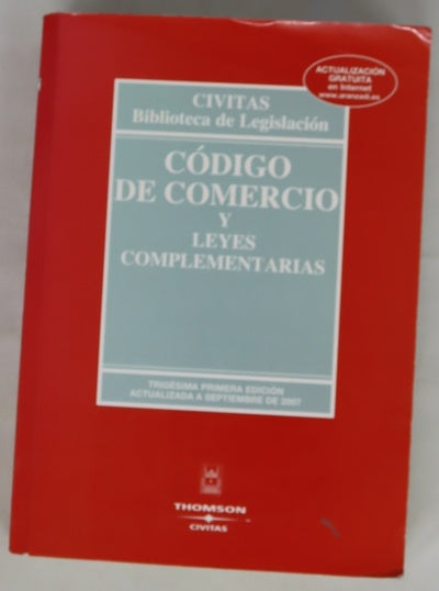 Código de comercio y leyes complementarias