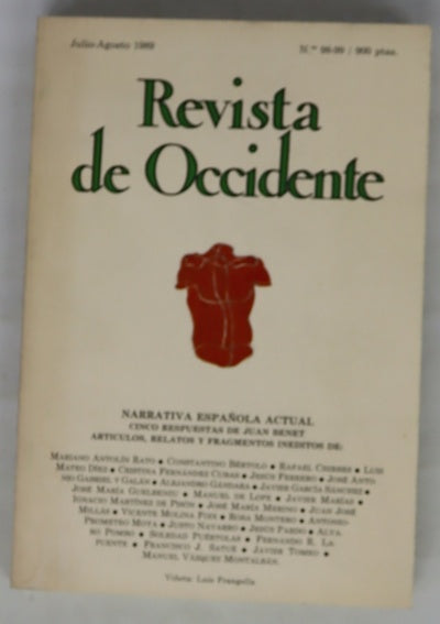 Revista de occidente, números 98-99
