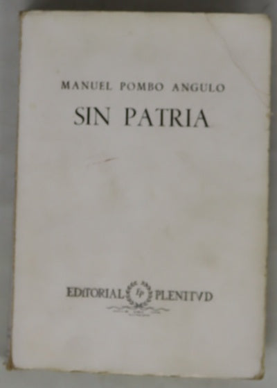 Sin patria : novela