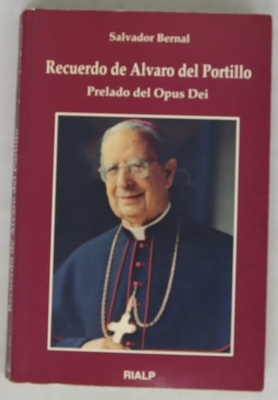 Recuerdo de Álvaro del Portillo prelado del Opus Dei