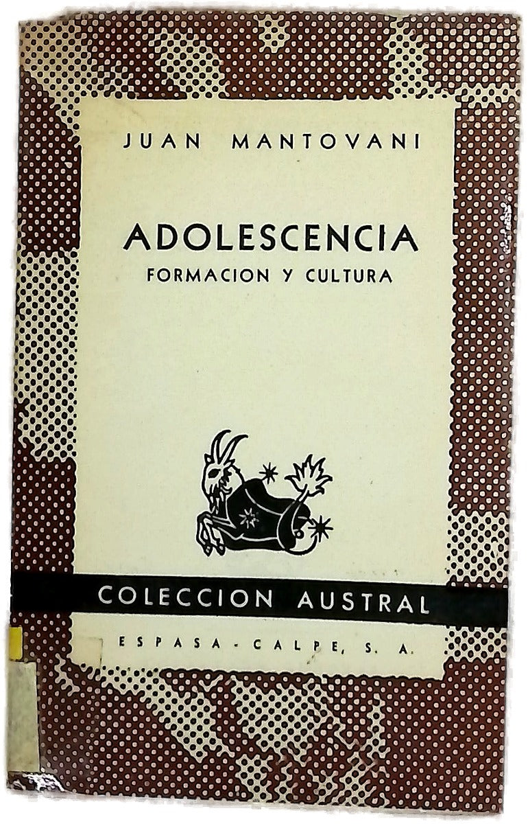 Adolescencia, formación y cultura