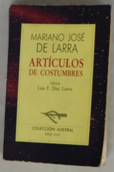 Artículos de costumbres