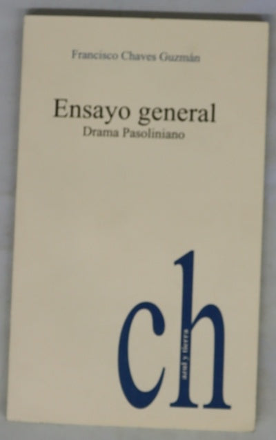 Ensayo general drama pasoliniano