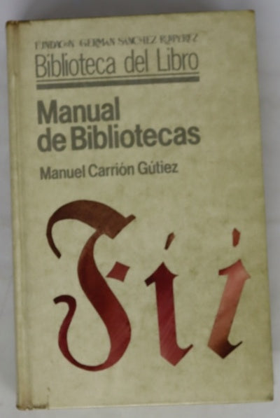 Manual de bibliotecas