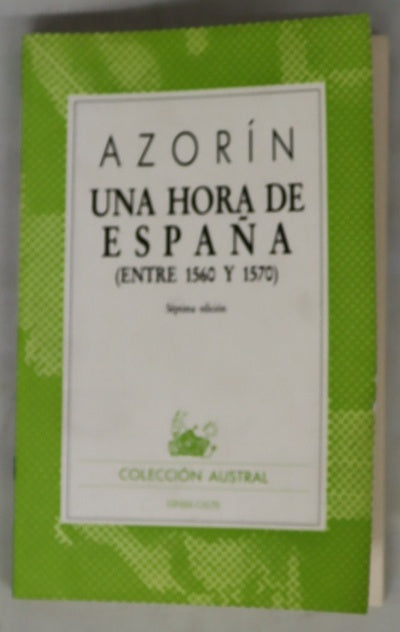 Una hora de España : (Entre 1560 y 1570)