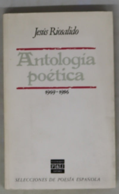 Antología poética (1969-1986)