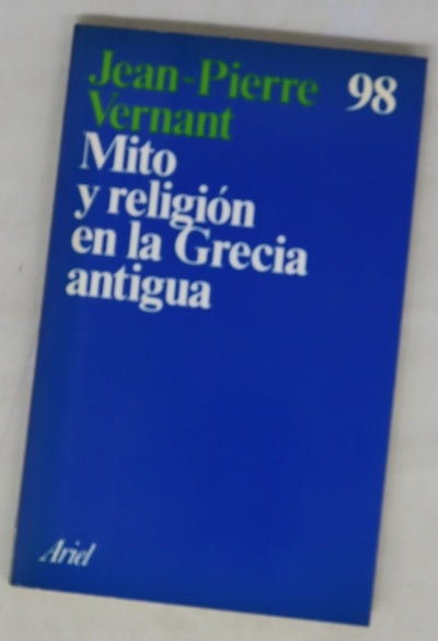 Mito y religión en la Grecia antigua