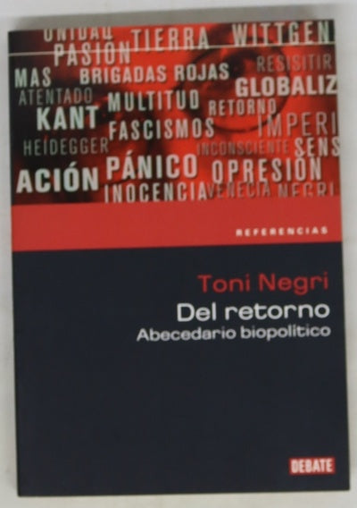 Del retorno abecedario biopolítico