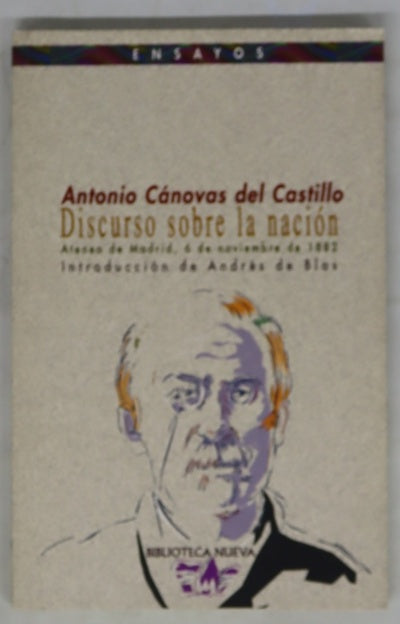 Discurso sobre la nación Ateneo de Madrid, 6 de noviembre de 1882