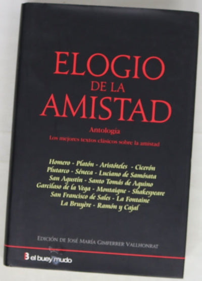 Elogio de la amistad