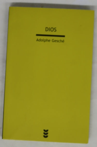 Dios para pensar.