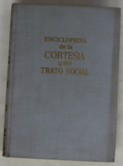 Enciclopedia de la cortesía y del trato social