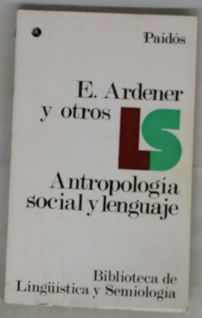 Antropología social y lenguaje