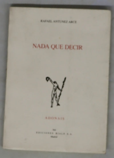 Nada que decir