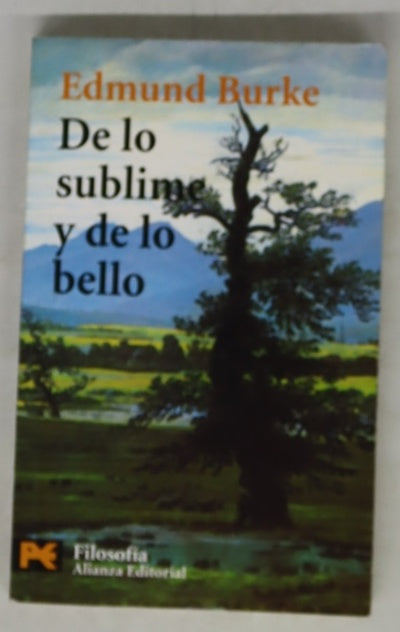 Indagación filosófica sobre el origen de nuestras ideas acerca de lo sublime y de lo bello