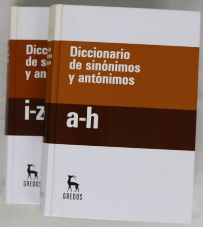 Diccionario de sinónimos y antónimos