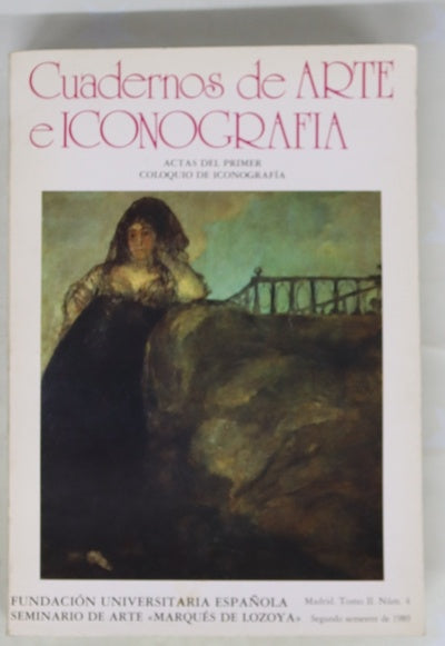 Cuadernos de arte e iconografía, tomo II, número 4