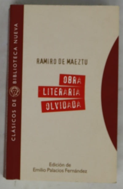 Obra literaria olvidada (1897-1910)