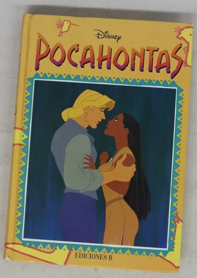 Pocahontas novelización con fotos de la película