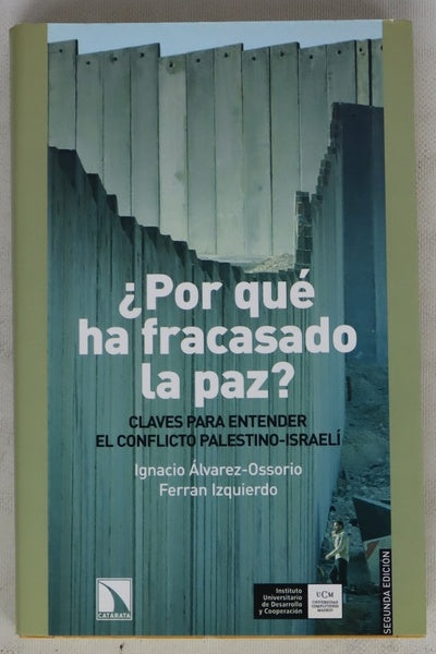 ¿Por qué ha fracasado la paz? claves para entender el conflicto palestino-israelí