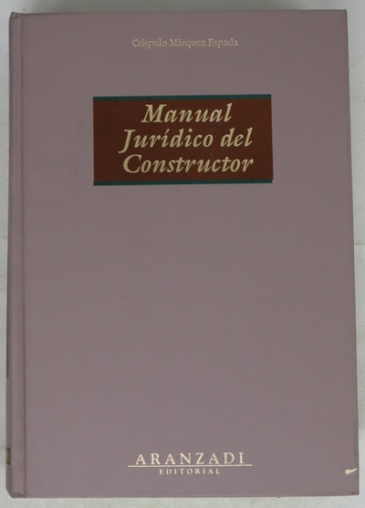 Manual jurídico del constructor