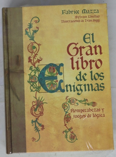 El gran libro de los enigmas rompecabezas y juegos de lógica