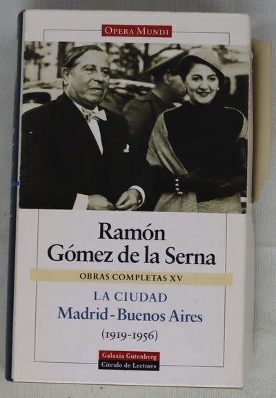 La ciudad Madrid, Buenos Aires (1919-1956)