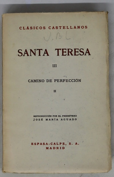 Camino de perfección, tomo II