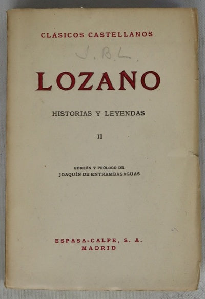 Historias y leyendas, tomo II