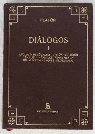 Diálogos, tomo I
