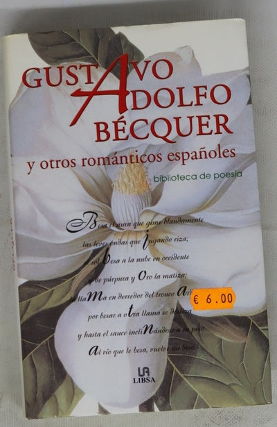 Gustavo Adolfo Bécquer y otros románticos españoles