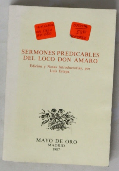 Sermones predicables del loco don Amaro