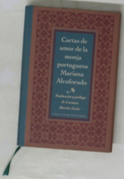 Cartas de amor de la monja portuguesa Mariana Alcoforado