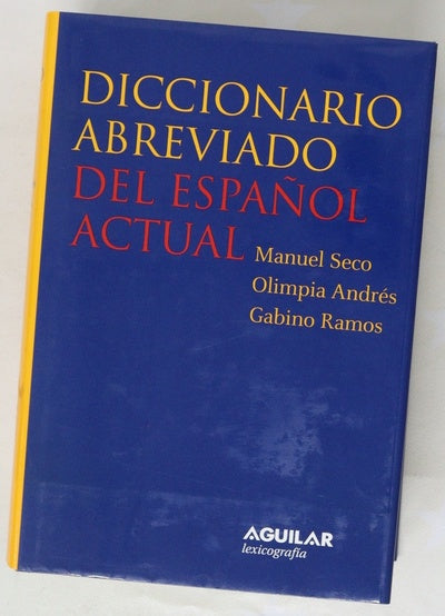 Diccionario abreviado del español actual