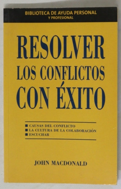 Resolver los conflictos con éxito
