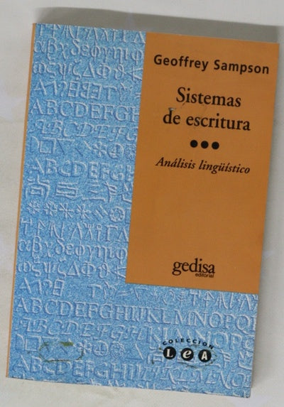 Sistemas de escritura