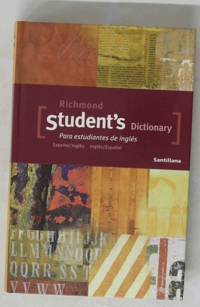Richmond student's dictionary para estudiantes de inglés : español/inglés, inglés/español