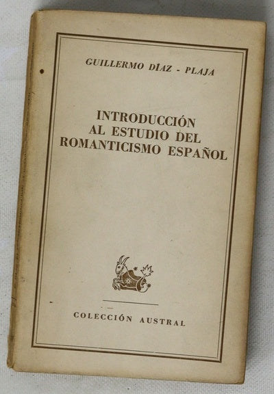 Introducción al estudio del Romanticismo español