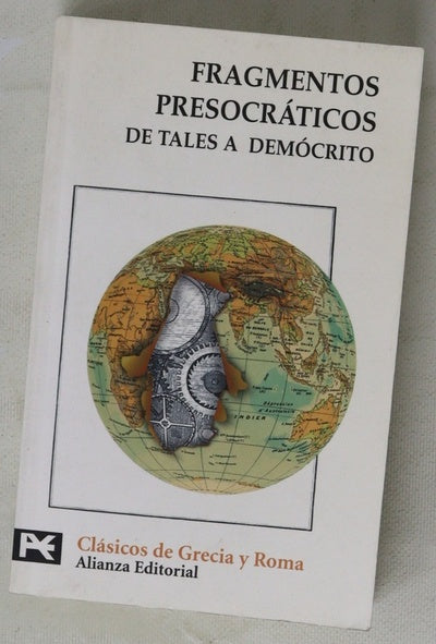 Fragmentos presocráticos de Tales a Demócrito